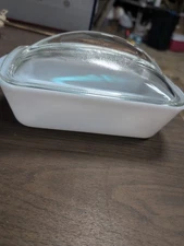 Glassbake Bread Pan With Lid