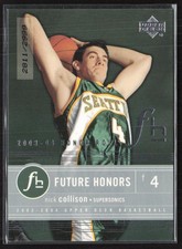 2003-04 Upper Deck Honor Roll #93 Nick Collison #/2999 Seattle SuperSonics