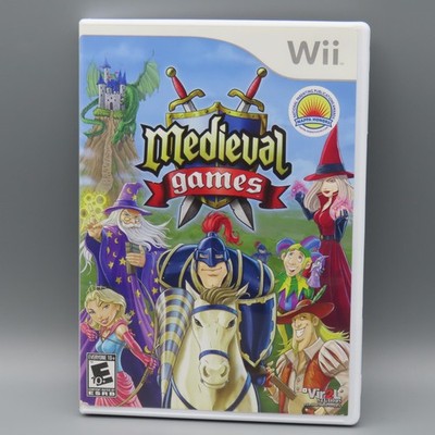 Medieval Games Nintendo Wii Video Game Complete Case Disc Party Family