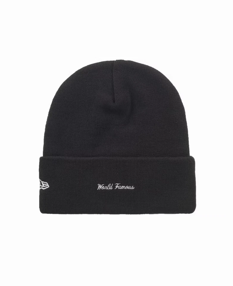 Supreme FW25 New Era Box Logo Beanie Black - Brand New In Bag IN HAND Ships Fast - Image 2 of 3