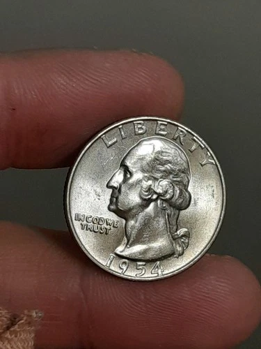 1954- D Washington Quarter BU #3