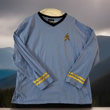 HALLOWEEN COSTUME RUBIE'S STAR TREK SPOCK SHIRT ADULT SZ XL  READ  Party Fun