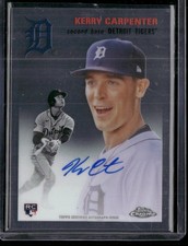 2023 Topps Chrome Platinum Ann. Kerry Carpenter #CPA-KCA (RC)Autograph