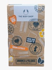 The Body Shop Groomed  Polished Beard Care Gift Set Guarana Coffee Cedar Sage