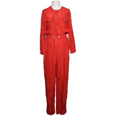Saks Fifth Avenue, Jumpsuit, Größe: M, Rot, Seide, Einfarbig, Damen #VL3