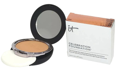 IT COSMETICS CELEBRATION FOUNDATION RICH POWDER FOUNDATION SPF 50+ NIB .30OZ