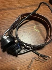 Vintage Bakelite Radio Werco Headphones Military WW2 era A1