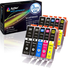 Compatible Canon Ink Cartridges 280 and 281 Replacement PGI-280XXL CLI-281XXL PG