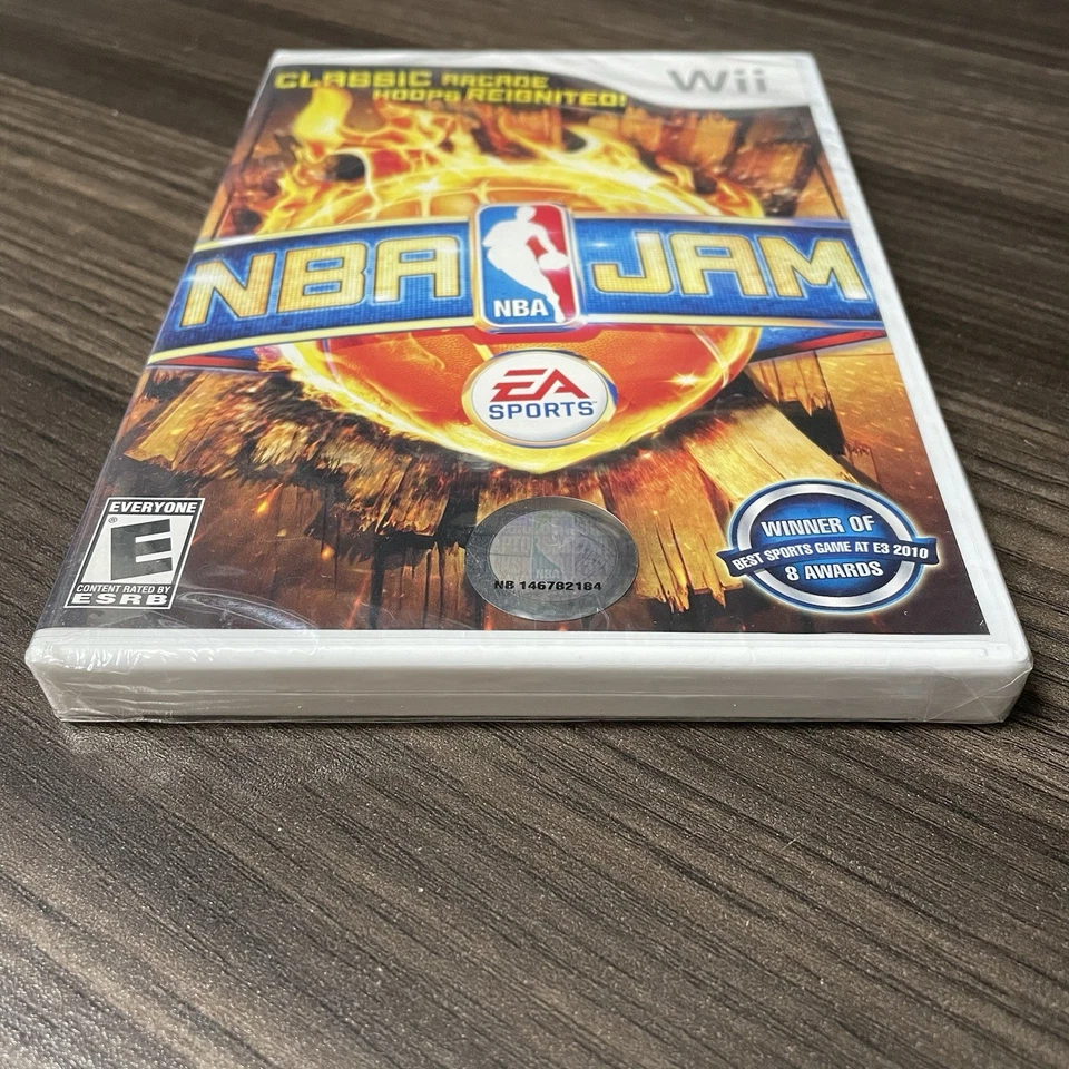NBA Jam Nintendo Wii Brand New + Factory Sealed -- READ - Image 3 of 4