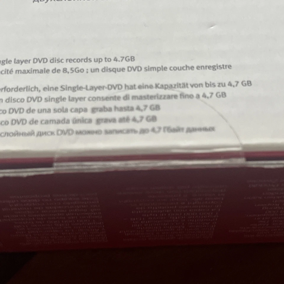 NIB Iomega Super Slim DVD - Portable/External Writer - DVD RW / CD RW - USB 2.0 - Image 3 of 4