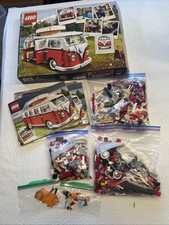LEGO CREATOR Volkswagen T1 Camper Van 10220 100% Complete With Box Instructions