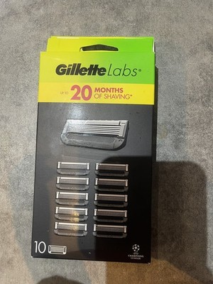 Gillette Labs Rasierklingen-Nachfüllpack 10er Pack Kartuschen