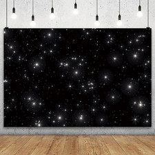 Night Sky Stars Backdrop 5X3Ft Universe Space Starry Galaxy Stars Photography Ba