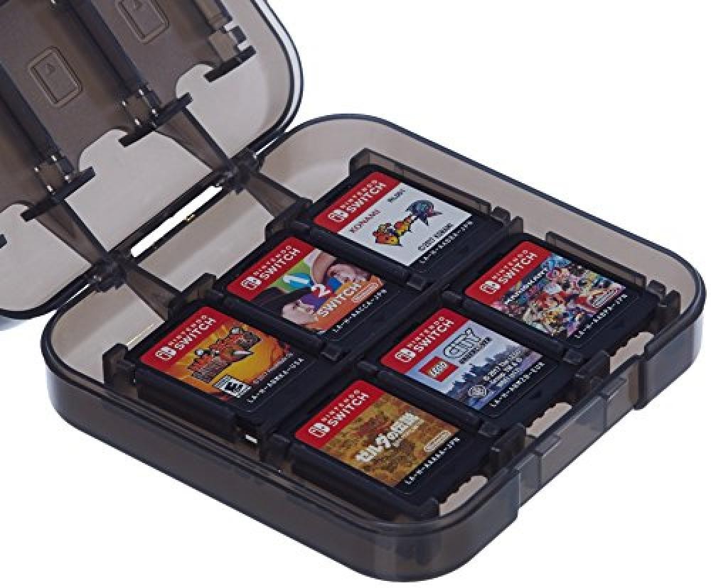Amazon Basics - Custodia porta cartucce di gioco per Nintendo Switch - Nero - NU