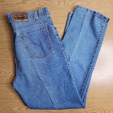 Levi's Vintage Men's USA 540 Relaxed Fit Wrinkle Free Blue Jeans Size 36x30