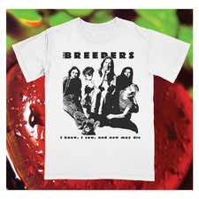 HOT NEW The Breeders band white T-shirt All sizes 1F2382