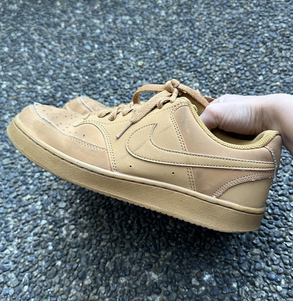 SAOLA Nike Court Vision Mid Flex Spago Marrone Uomo 8