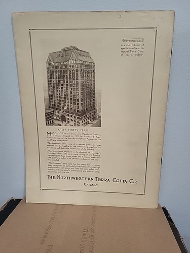 March 1921 Pencil Point Magazine Architecture Drafting Madison Square Church - Picture 2 of 3