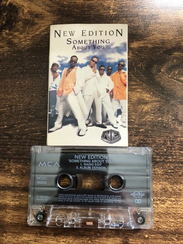 New Edition – Something About You Cassette Single cardboard sleeve