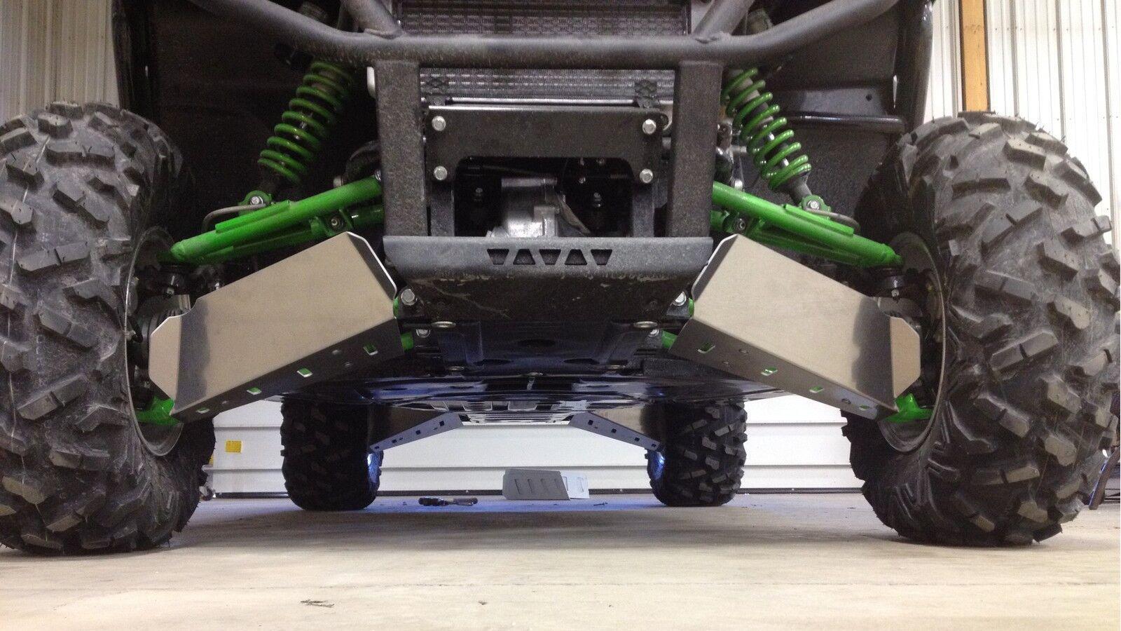 FITS KAWASAKI TERYX 800 & TERYX4 KRF800 FRONT & REAR AARM GUARDS 2014