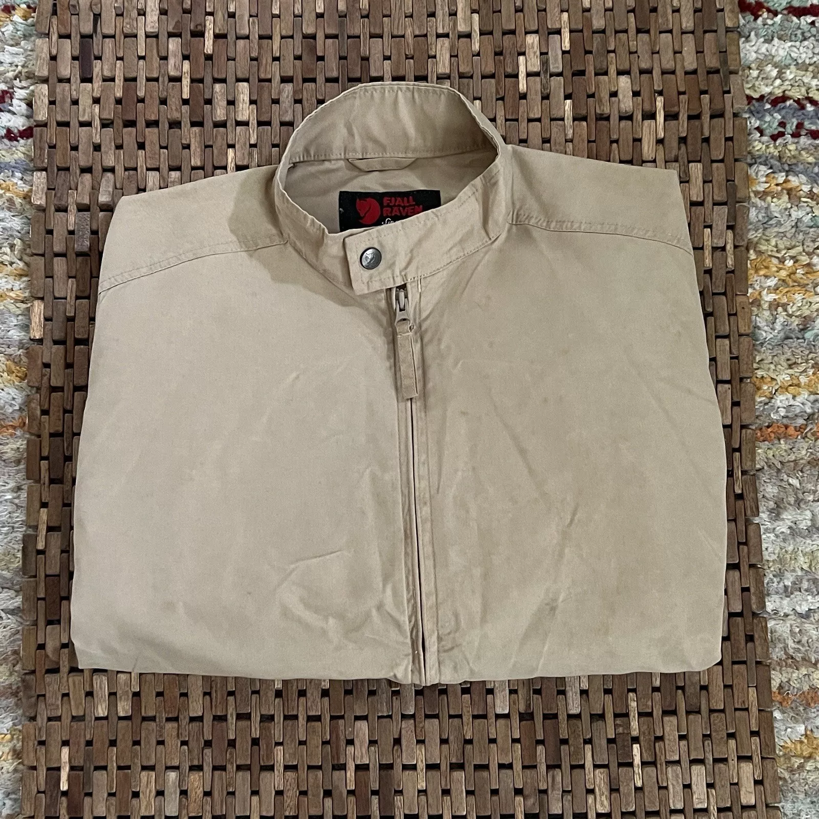 fjallraven japan greenland canvas g-1000 full zip jacket