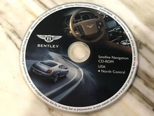 2004 2005 2006 BENTLEY CONTINENTAL GT COUPE NAVIGATION CD COVERS NORTH CENTRAL🟠