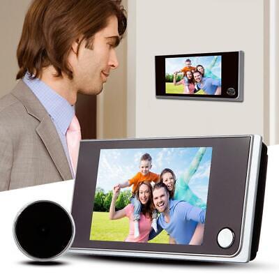 Details about   3.5" 120° Digital Peephole Viewer Door Eye Doorbell Video Camera Motion Detector 