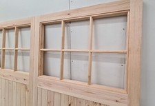 Wooden Timber Garage Doors Made to Measure Bespoke Doors, Frame and Ironmongery