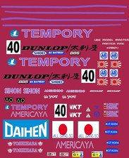 40 TEMPORY ANSHINDO Group C 1/64th Waterslide Decals