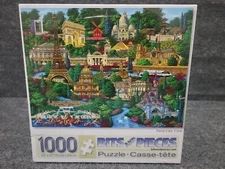 Bits and Pieces 1000 Piece Puzzle PARIS CITY VIEW