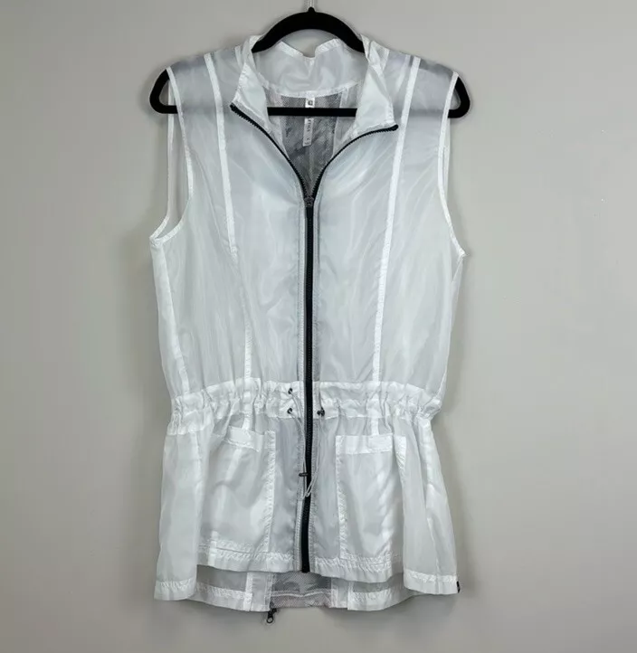 fabletics lakeland zip up sheer athletic jacket