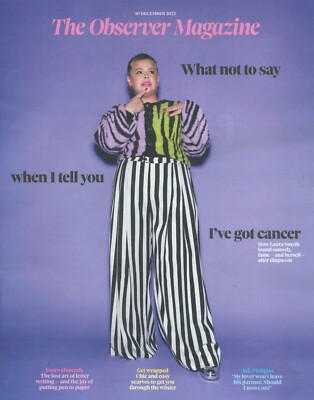 Observer Magazine: Laura Smyth, Luke Evans, Professor Green, Fashion, 10.12.23