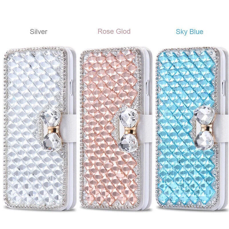 Bling Diamond Rhinestone Phone Case For iPhone 11 12 13 14 15 16 Pro Max XR 7 8 - Image 4 of 4