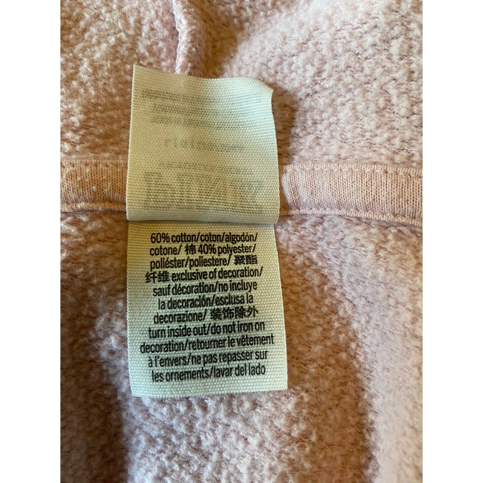 UNDERCOVER Felpa con cappuccio e zip intera Pink By Victoria's Secret Everyday Lounge perfetta