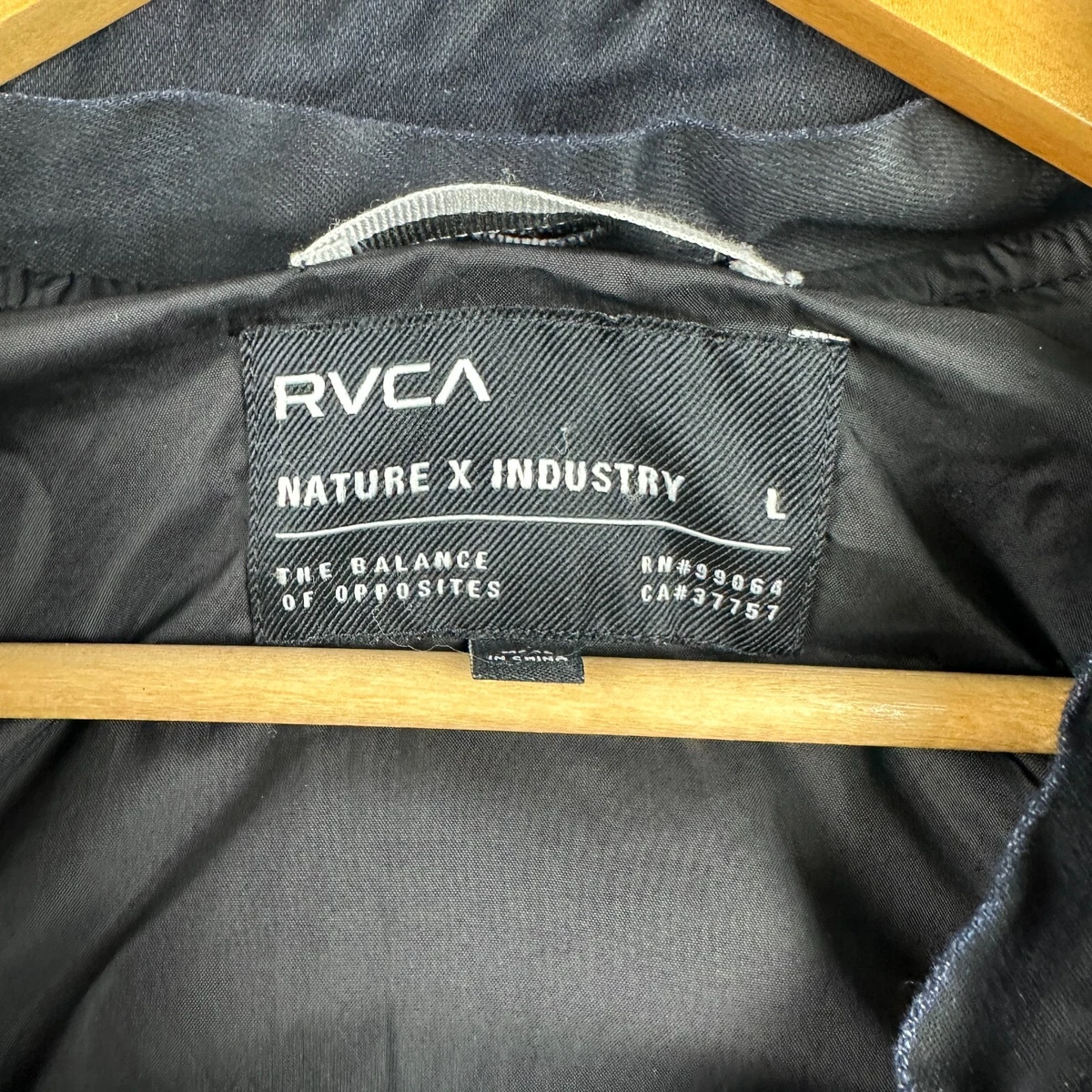 Rvca nature x industry jacket top