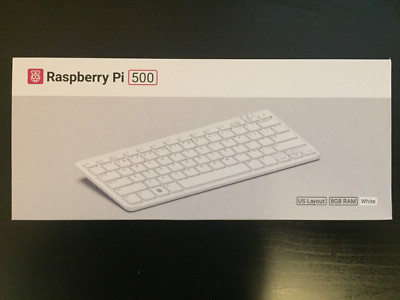 Raspberry Pi 500 8GB w/MicroSD Keyboard Computer (US Layout) - BRAND NEW IN HAND