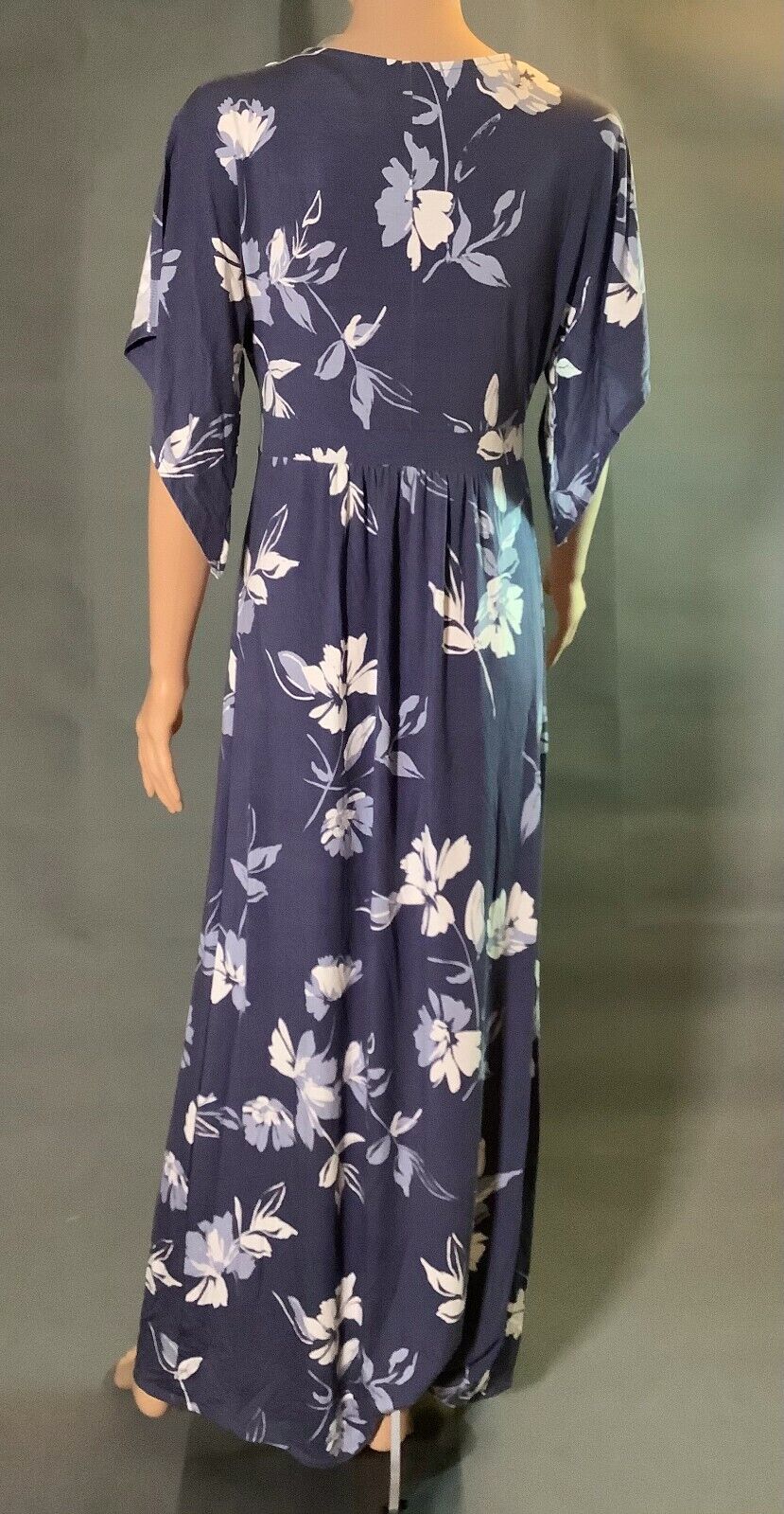 Floral Print Kimono Short Sleeve Maternity Dress - Isabel Maternity by ...