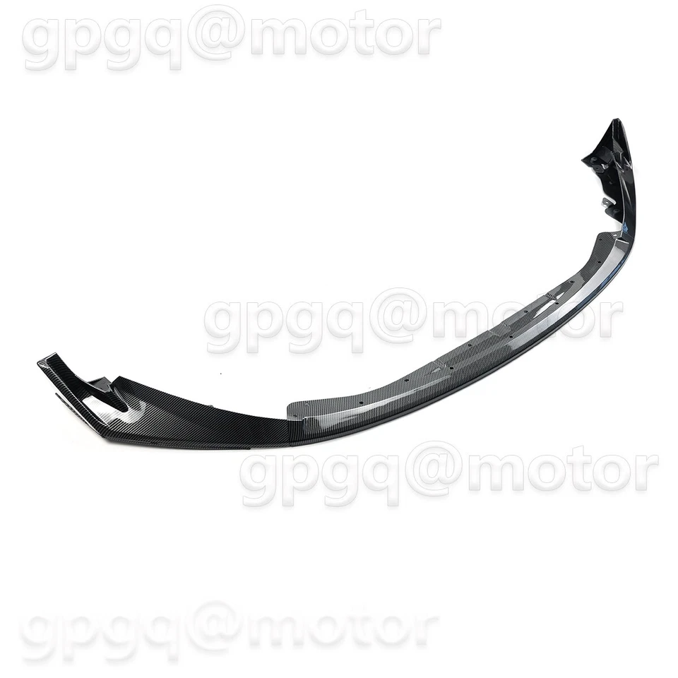 Kit de labios de parachoques delantero de fibra de carbono estilo CSL para BMW G80 M3 G82 G83 M4 2021-2024 Foto 4 de 4