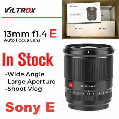 Viltrox 13mm Auto Focus Ultra Wide Angle Prime Lens for Sony