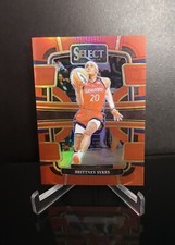 #'d/149 π₯ BRITTNEY SYKES SP 2024 Panini WNBA Select Red Prizm Color Match No. 3
