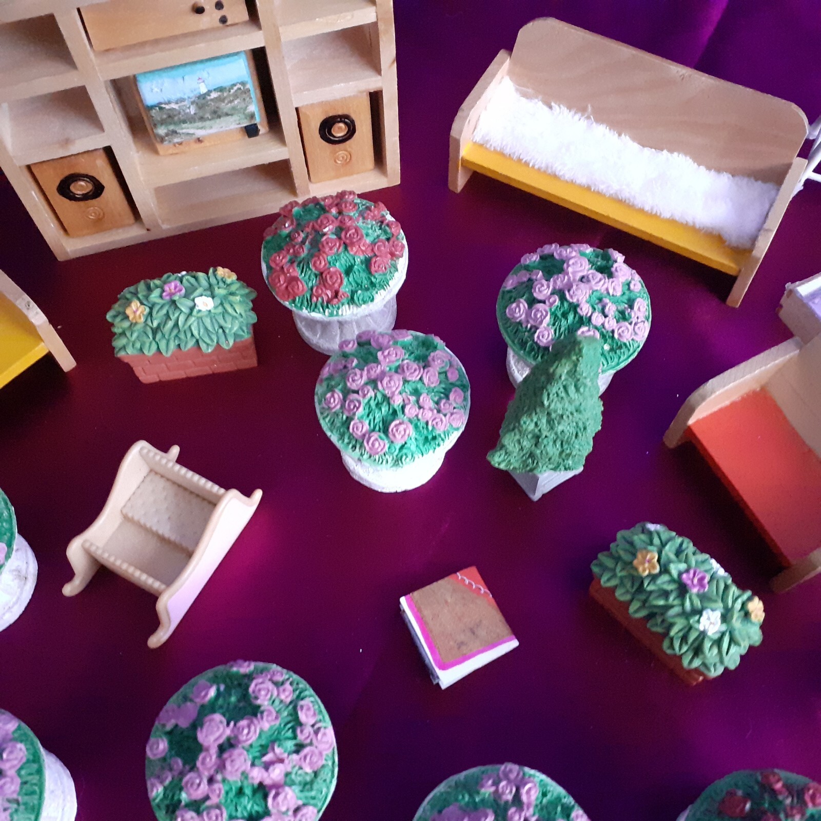 dolls house furniture bundle job lot eBay