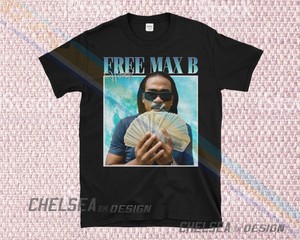New Inspired T Shirt By Free Max B Wavey Vintage Merch Hip Hop Rare 31us1 Ebay