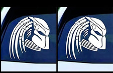 Predator Alien TWO 5" White Vinyl Decal Car Window Laptop Tablet Notebook