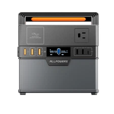 ALLPOWERS Portable Power Station 300W /200W Solar Generator Battery Camping