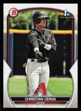 2023 Bowman Christian Cerda #BP-56  Baseball  Arizona Diamondbacks