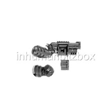 NCPS08 BRAS DROIT LANCE GRENADE PALANITE SUBJUGATOR NECROMUNDA  40K BITZ 10-11ab