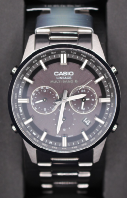 Casio Lineage 39.5mm Stainless Steel Case, Stainless Steel Band