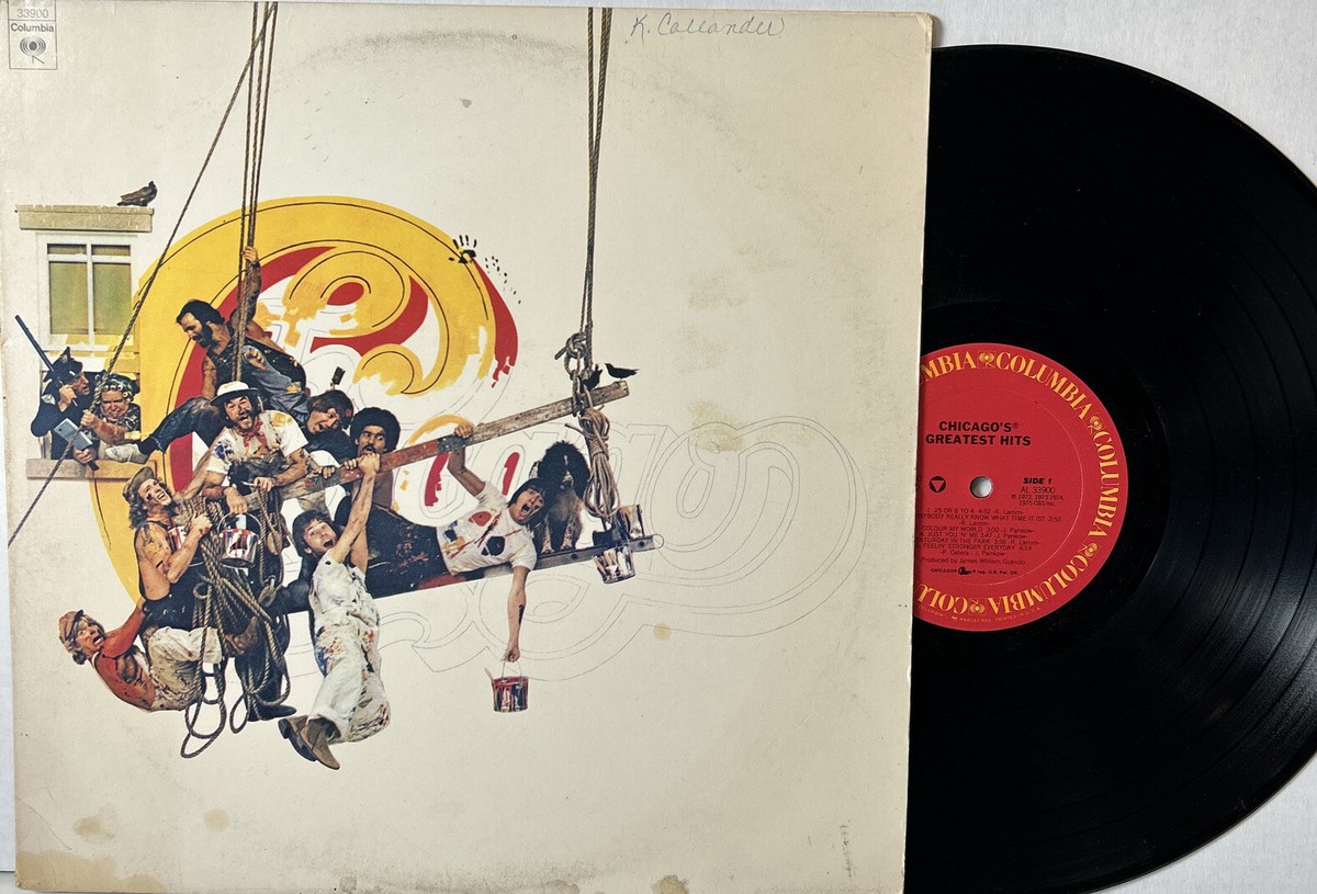 オ−ディオクエスト Chicago Chicago - IX, Greatest Hits, 1975 LP (RE) Columbia – JC