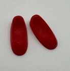 Vintage Barbie Mattel Tutti Doll Red Bow Shoes Flats Marked Japan