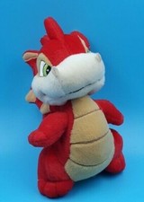 8" RED SCORCHIO Plush Beanie 2002 NEOPETS